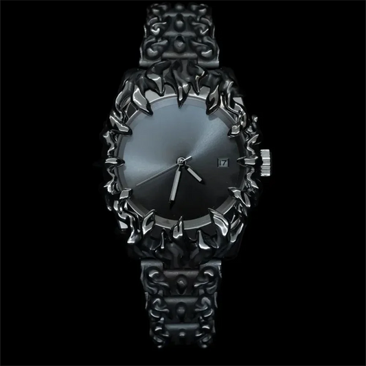 Retro Y2K Claw Watch – Alabaster-Style Fashion Timepiece with Unique Design