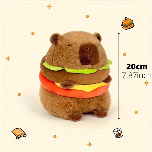 23cm Capybara Plush Toy – Cute Simulation Stuffed Animal for Kids & Gifts