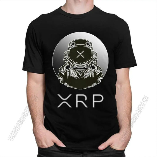 Ripple XRP "To The Moon" T-Shirt – Men’s Urban Crypto Streetwear Cotton Tee