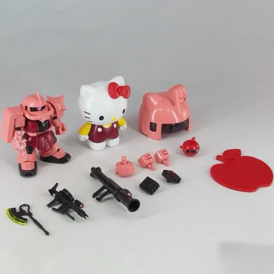 KT MS-05 Zaku II SD Anime Figure – SDCS Assembly Model Action Statue for Kids & Collectors