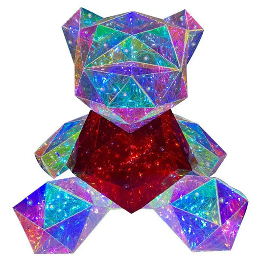 LED Light Up Teddy Bear Doll – Romantic Glowing Plush Toy for Valentine’s, Birthday & Anniversary