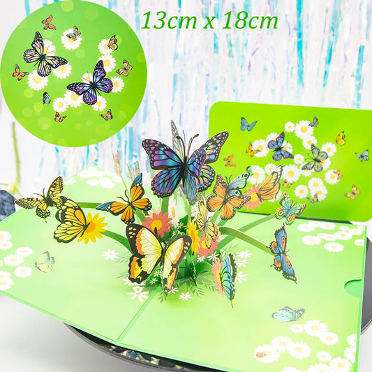 3D Pop-Up Flower Greeting Cards – Handmade Cards for All Occasions