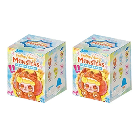 Jotoys Q Baby Emotional Hairy Monster Blind Box Series – Cute Backpack Ornament & Keychain Surprise Gift